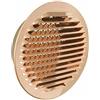 La Ventilazione GTRP150R Griglia Tonda da Incasso, Rame, 175 mm