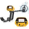 GJCrafts Metal Detector, Metaldetector Professionale con Batteria Ricaricabile,