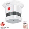 HEIMAN Mini Rilevatore di fumo HEIMAN HS1SA, rilevatore di fumo fotoelettrico con innov