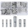 woshilaoDS 120 Pz Connettori di Testa Non Isolati, 16-22 AWG Kit Connettori Capi
