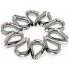 EMcollection 8mm Cavo fune ditales per 8mm filo marino confezione in acciaio inox di 10