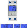 Sun3Drucker Contatore digitale DIN, 1 fase, 2 conduttori, 32 A, 220 V-230 V, 50 Hz/60 Hz, LC