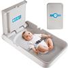 KSITEX Fasciatoio per Bambino, Verticale Fasciatoio Pieghevole per Pannolini per