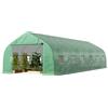 Outsunny Serra da Giardino 8x3x2 m a Tunnel con Copertura in PE e Struttura