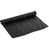 Outsunny Telo Nero Pacciamatura 50x2m per Orto, Serra, Giardino