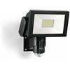 Steinel Faretto a LED LS 300 S nero, proiettore da 29,5 W, rilevatore di movimen