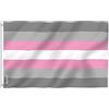 Anley Fly Breeze 3 x 5 piedi Demiwoman Pride Flag - Colore vivido- Intestazione
