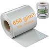 Workinghouse Telo Frangivista in PVC per Rete a Doppia Sbarra - 650g/m² 35m x 19