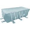 AVENLI 17243-1V01 Copertura Piscine Rettangolari con Struttura, 384 x 181 x 10 c