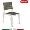 Non Applicabile SEDIA POLTRONCINA IN POLIPROPILENE KETER HARMONY COLORE BIANCO CAPPUCCINO