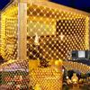 yowin Rete Luminosa Natale Esterno 3x2M 200 LED Rete Luci con Spina, Timer, 8 Mo