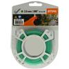 stihl FILO NYLON STIHL TONDO VERDE 2 MM X 14 METRI PER TAGLIABORDI E DECESPUGLIATORI