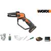 WORX POTATORE MANUALE A BATTERIA WORX WG324E 20V 2AH CON BATTERIA E CARICABATTERIA