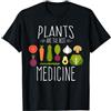 regali vegani carini Piante Vegan Divertente Le verdure sono la medicina Regali Maglietta