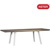 Keter TAVOLO KETER HARMONY RESINA ESTENSIBILE 160-240 CM GIARDINO EFFETTO LEGNO