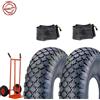 VQuest 2 COPERTONI 3.00 - 4 + CAMERE PNEUMATICI 260X85 GOMME RUOTA CARRELLINO CARRELLO