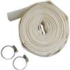 KATSU Tools KATSU Tubo flessibile di Scarico Piatto 10 m x 38 mm, Inodore, con 2 Clips per p