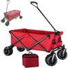 Ecovelò CARRELLO CARRETTO PIEGHEVOLE PER IL TRASPORTO A MANO DA GIARDINO SPIAGGIA GARDEN