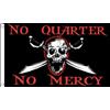 AZ FLAG Bandiera Pirata No Quarter No Mercy 150x90 cm - Bandiera Dei Pirati - Te