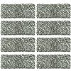 Outsunny Finta Siepe Artificiale 8 Pezzi Parete Verde Estensibile