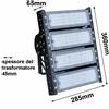 VIVALAMP FARETTO LED 200W 400W LUCE FARO ESTERNO INTERNO IP66 LAVORI STRADALI CAMPI SPORT