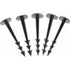 GARDENIX 100 pezzi TerraPEG, ancoraggio da per giardino per tessuto, Extra Forte