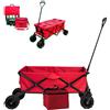 Ecovelò CARRETTO A MANO CARRELLO + BORSA TERMICA CARRIOLA CAMPEGGIO RIMORCHIO MAX 80KG