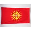 AZ FLAG Bandiera Macedonia Etnica 150 x 90 cm - Bandiera Macedone 90 x 150 cm Fo