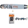 Andreas Stihl BARRA E CATENA ORIGINALE STIHL 45 CM 3/8 1,6 66 MAGLIE MOTOSEGA 391 362 400 462