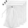 CANIPHA 4pcs Pool sacchetti in rete di ricambio per aspirapolvere per piscina, r