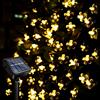 Acxilexy Solare Catena Luminosa Esterno, 12M 100LED Fiori di Ciliegio Luci Solar