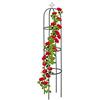 Relaxdays Obelisco per Rampicanti, Alto 190 cm, Graticolato per Piante, Rose Ede