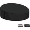LAMUNI Coperture Isola Prendisole 200x90/50cm Copertura Letto da Giardino Rotond