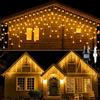GlobaLink Tenda Luminosa Esterno 10M 400LED, GlobaLink Catena Luminosa Esterno IP44 (Z1j)