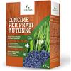 LERAVA® AUTUNNO Concime Prato [LENTO RILASCIO] - 70m² - Azoto Che Rigenera Dopo