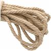 jijAcraft 10M Corda di Canapa Corda di Iuta 10mm per la Decorazione Domestica, A