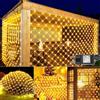 yowin 2 Pezzi Rete Luminosa Natale Esterno 3x2M 200 LED Rete Luci con Spina, Tim