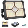 ERAY Faro LED Ricaricabile 150W, Faretto LED da Cantiere Portatile 5 Modalità/Ba