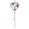 cobee Acchiappasole a Forma di Cuore Arcobaleno, Cristallo Albero della Vita Acc