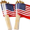 Anley USA Stick Flag, American US 4x6 inch (10 X 15cm) Mini Bandiera Portatile c