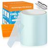 Hymarvo Kit Riparazione Piscina, 10x150cm Toppe per Piscina Fuori Terra, PVC Rip