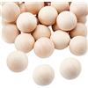 PH PandaHall 28pz Sfere di Legno Senza Foro 30mm Palline di Legno per Lavoretti,