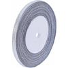 PH PandaHall 25 Iarde Nastro di Organza Argento Nastro Natalizio Organza, 6mm Na