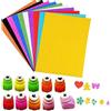 JZK Set 10 x Stampini per carta goffratore stampi perforatrice per carta (c6K)