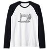 ArtAttack Macchina da cucire antica Maglia con Maniche Raglan