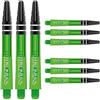 RED DRAGON Peter Wright Snakebite Nitrotech Medium Green - 2 set per confezione