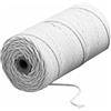 Rayher 'Filo, 2mm ø, 'ca. 180g, spoletta 70m, bianco, '80% cotone, 20% poliester