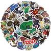 LYLSDSB Dungeons and Dragons Adesivi 50 pezzi Cartoon Game Stickers per computer