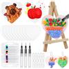 BSTDAYEVER Magic Puffy Paint 3D Foam Texture Painting Set di Pittura Magica 36Pc