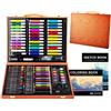 KINSPORY 150 pezzi valigetta colori bambina, pittura valigetta per bambini, Set